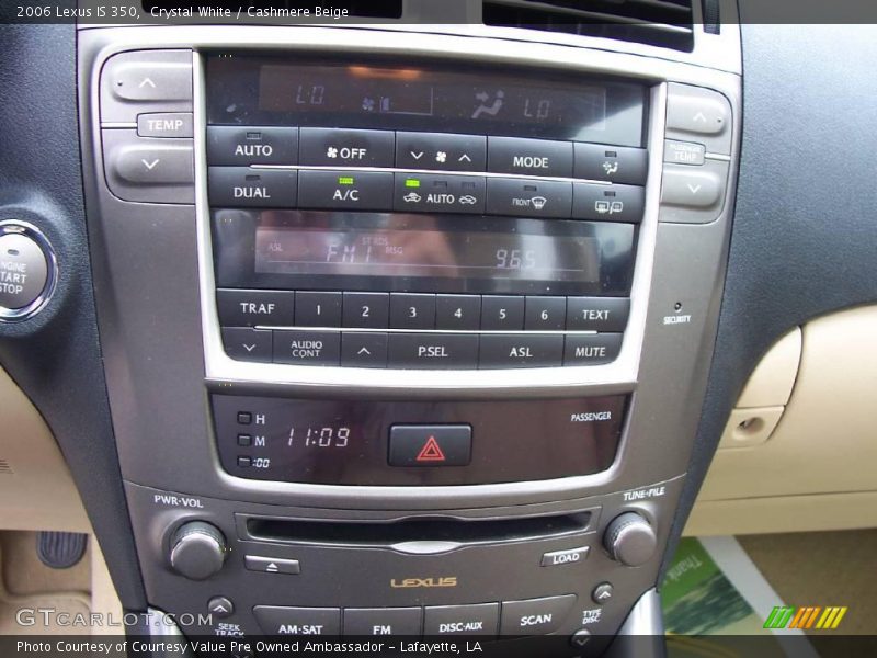 Crystal White / Cashmere Beige 2006 Lexus IS 350