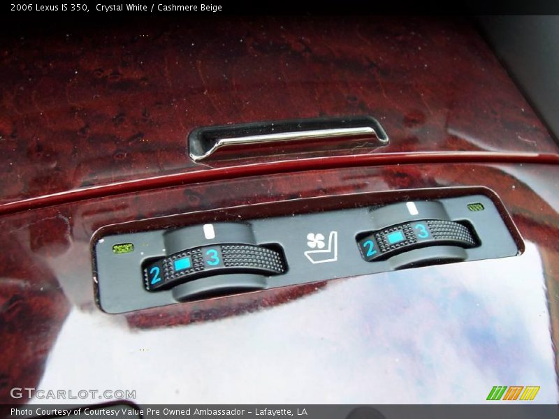 Crystal White / Cashmere Beige 2006 Lexus IS 350