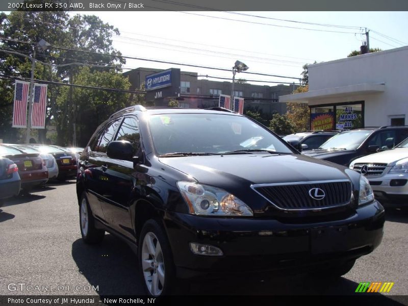 Black Onyx / Black 2007 Lexus RX 350 AWD