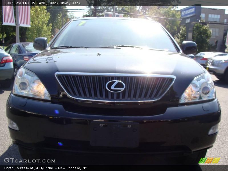 Black Onyx / Black 2007 Lexus RX 350 AWD