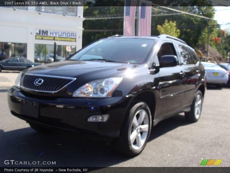 Black Onyx / Black 2007 Lexus RX 350 AWD