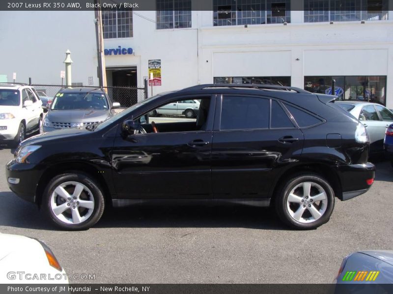 Black Onyx / Black 2007 Lexus RX 350 AWD