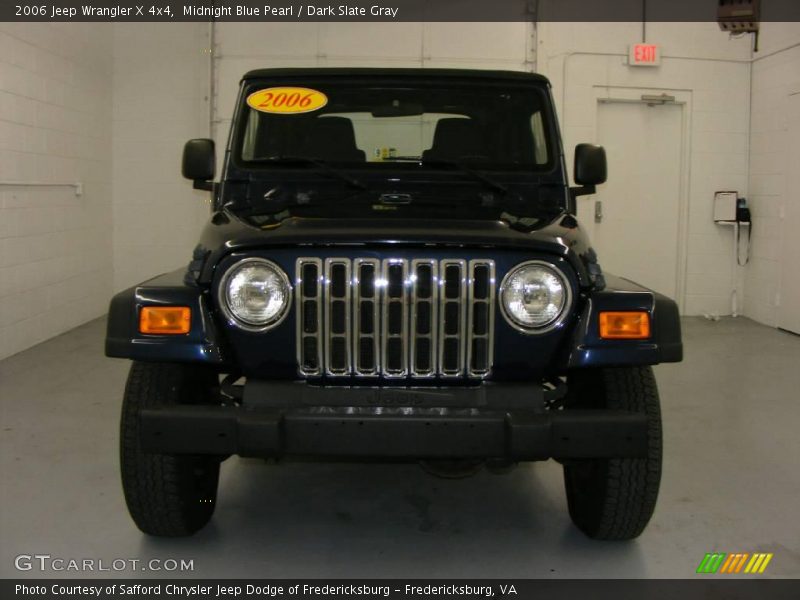 Midnight Blue Pearl / Dark Slate Gray 2006 Jeep Wrangler X 4x4