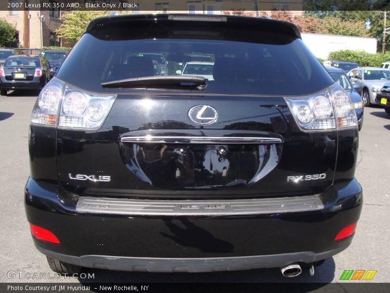 Black Onyx / Black 2007 Lexus RX 350 AWD