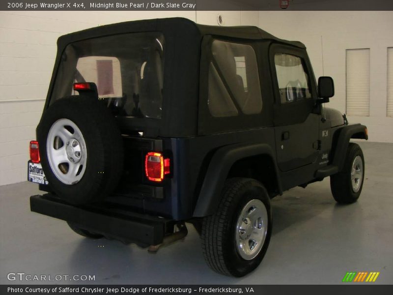 Midnight Blue Pearl / Dark Slate Gray 2006 Jeep Wrangler X 4x4
