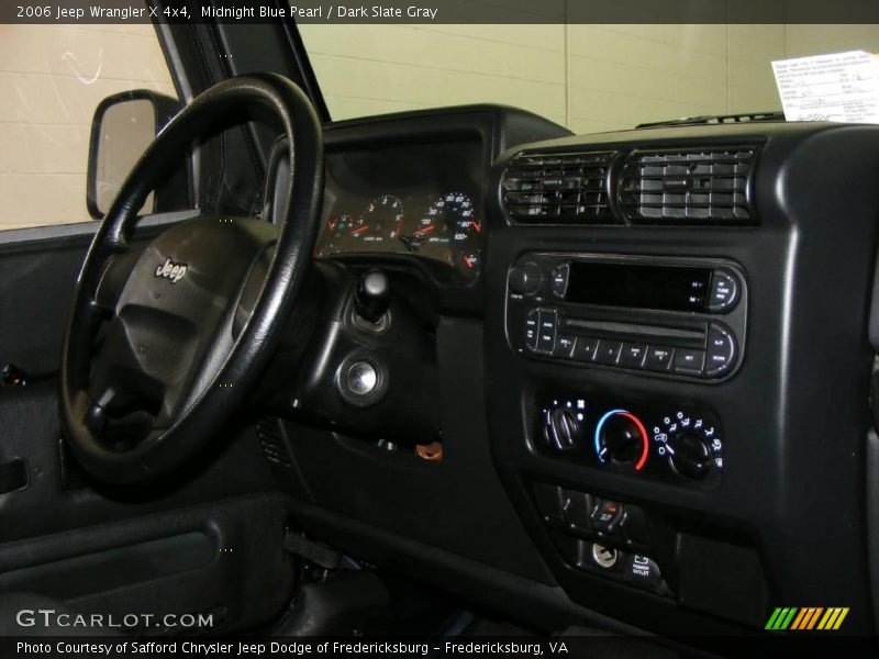 Midnight Blue Pearl / Dark Slate Gray 2006 Jeep Wrangler X 4x4