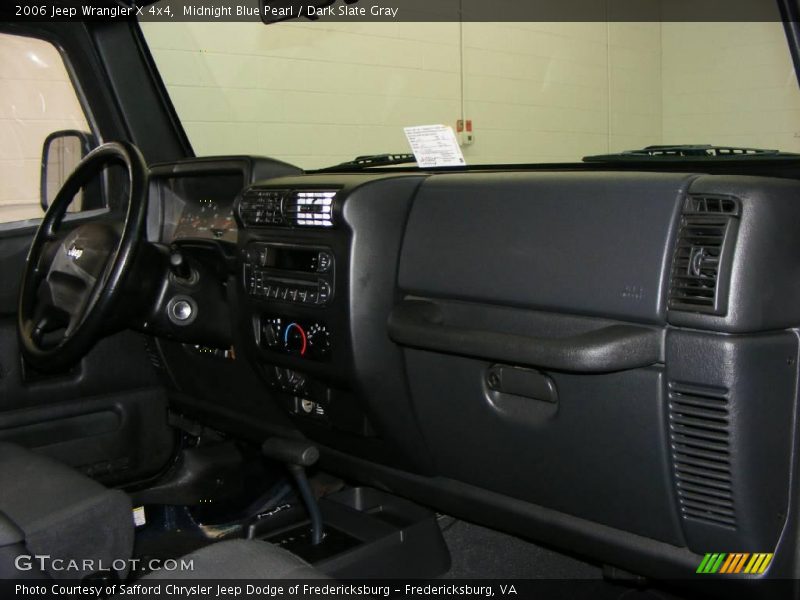 Midnight Blue Pearl / Dark Slate Gray 2006 Jeep Wrangler X 4x4