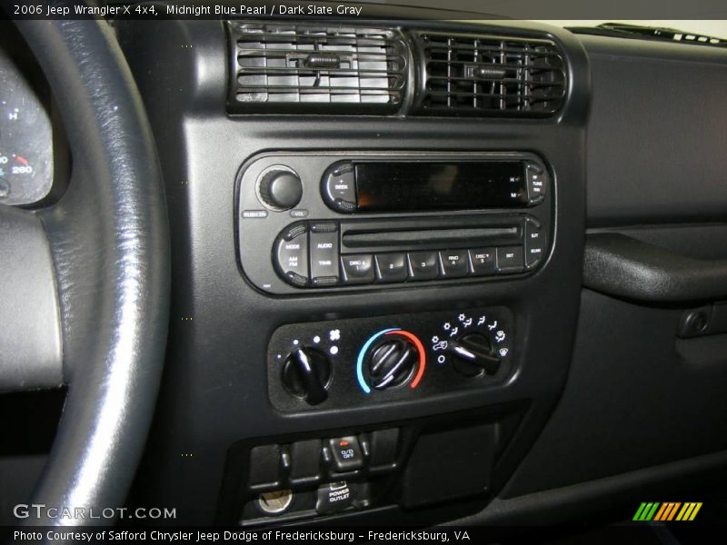 Midnight Blue Pearl / Dark Slate Gray 2006 Jeep Wrangler X 4x4