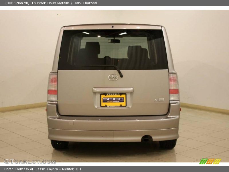 Thunder Cloud Metallic / Dark Charcoal 2006 Scion xB