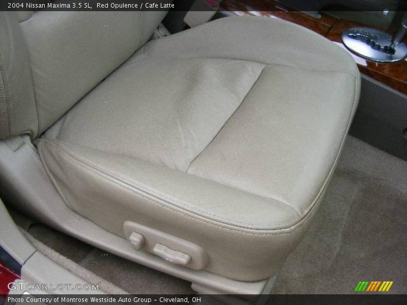 Red Opulence / Cafe Latte 2004 Nissan Maxima 3.5 SL
