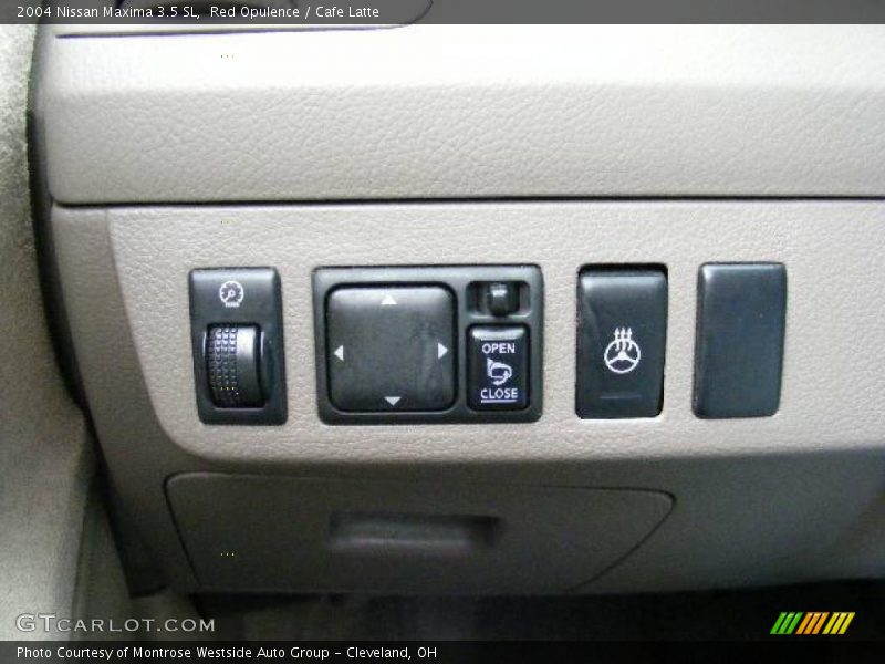 Red Opulence / Cafe Latte 2004 Nissan Maxima 3.5 SL