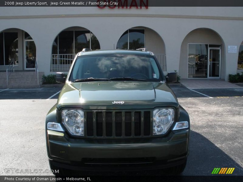 Jeep Green Metallic / Pastel Slate Gray 2008 Jeep Liberty Sport