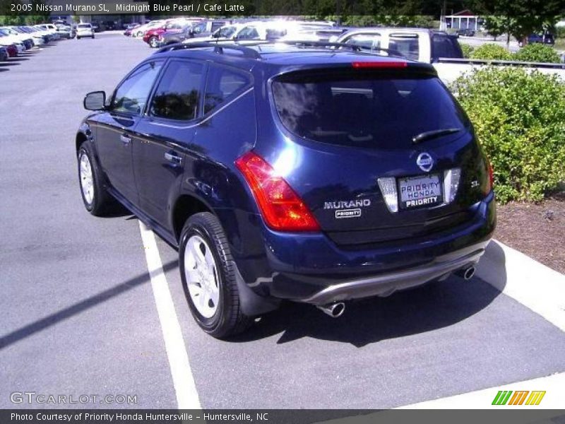 Midnight Blue Pearl / Cafe Latte 2005 Nissan Murano SL