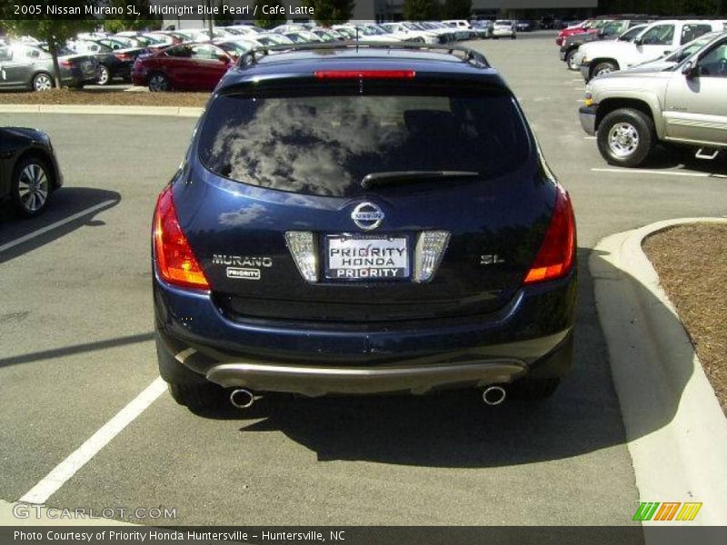 Midnight Blue Pearl / Cafe Latte 2005 Nissan Murano SL