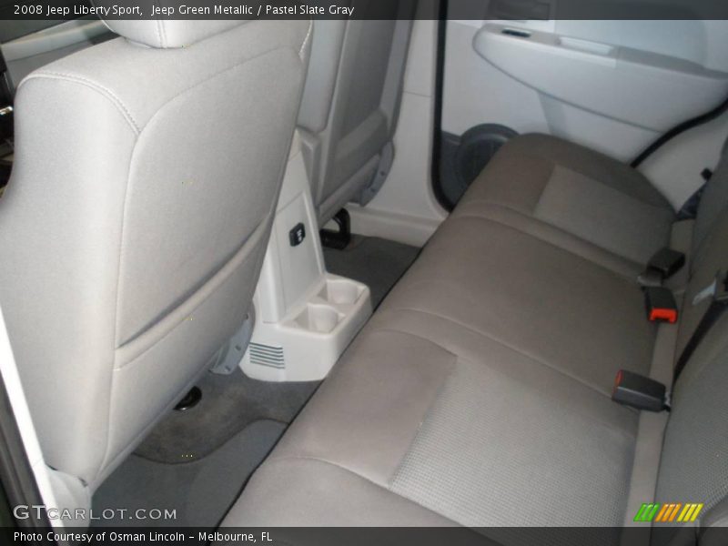 Jeep Green Metallic / Pastel Slate Gray 2008 Jeep Liberty Sport