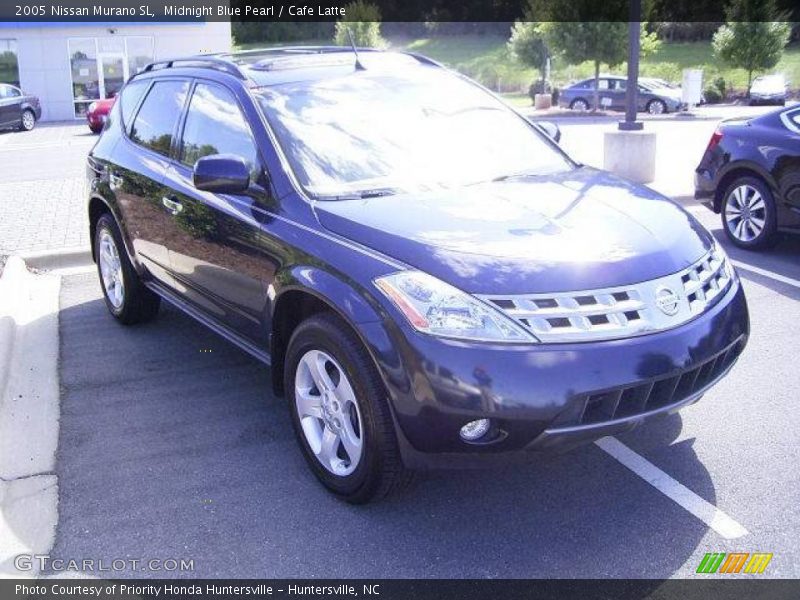 Midnight Blue Pearl / Cafe Latte 2005 Nissan Murano SL