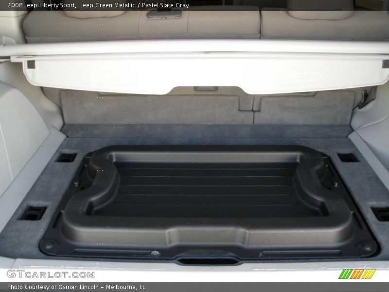 Jeep Green Metallic / Pastel Slate Gray 2008 Jeep Liberty Sport