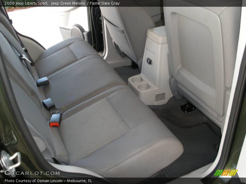 Jeep Green Metallic / Pastel Slate Gray 2008 Jeep Liberty Sport