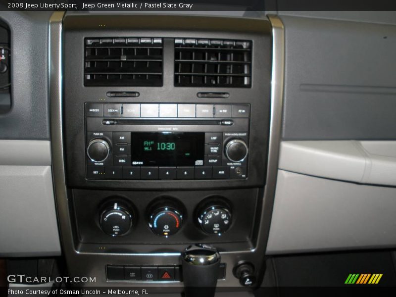 Jeep Green Metallic / Pastel Slate Gray 2008 Jeep Liberty Sport
