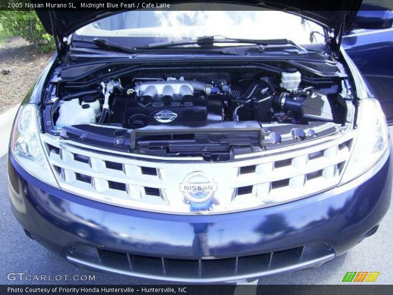 Midnight Blue Pearl / Cafe Latte 2005 Nissan Murano SL
