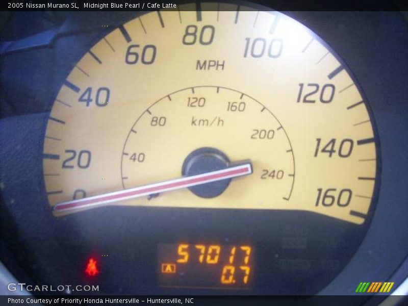 Midnight Blue Pearl / Cafe Latte 2005 Nissan Murano SL