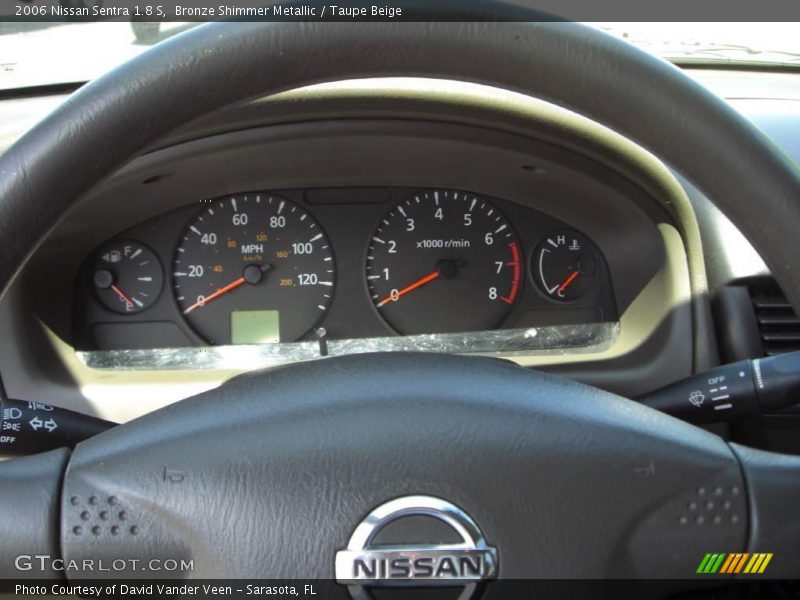 Bronze Shimmer Metallic / Taupe Beige 2006 Nissan Sentra 1.8 S