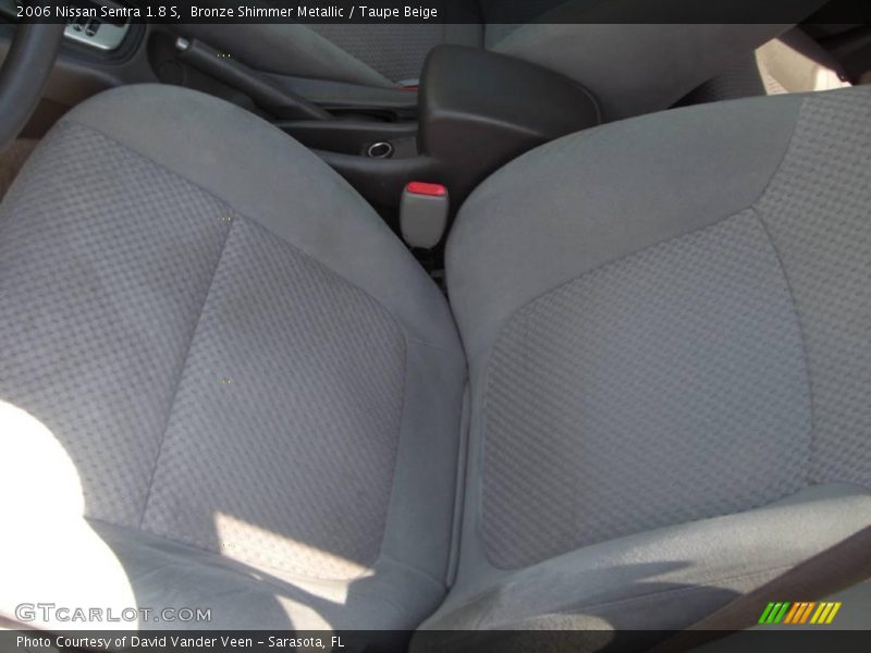 Bronze Shimmer Metallic / Taupe Beige 2006 Nissan Sentra 1.8 S