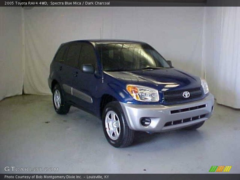 Spectra Blue Mica / Dark Charcoal 2005 Toyota RAV4 4WD