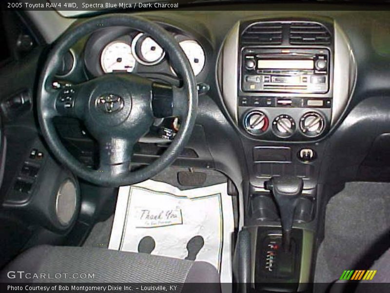 Spectra Blue Mica / Dark Charcoal 2005 Toyota RAV4 4WD