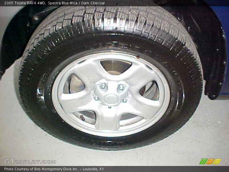 Spectra Blue Mica / Dark Charcoal 2005 Toyota RAV4 4WD