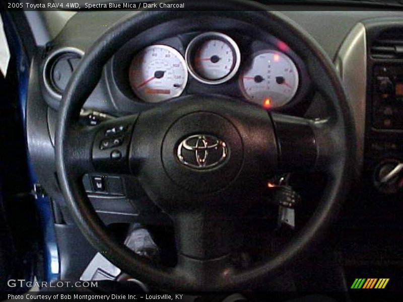Spectra Blue Mica / Dark Charcoal 2005 Toyota RAV4 4WD