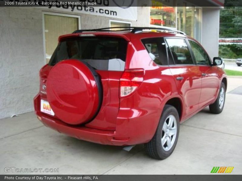 Barcelona Red Metallic / Taupe 2006 Toyota RAV4