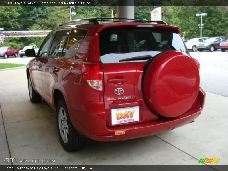 Barcelona Red Metallic / Taupe 2006 Toyota RAV4