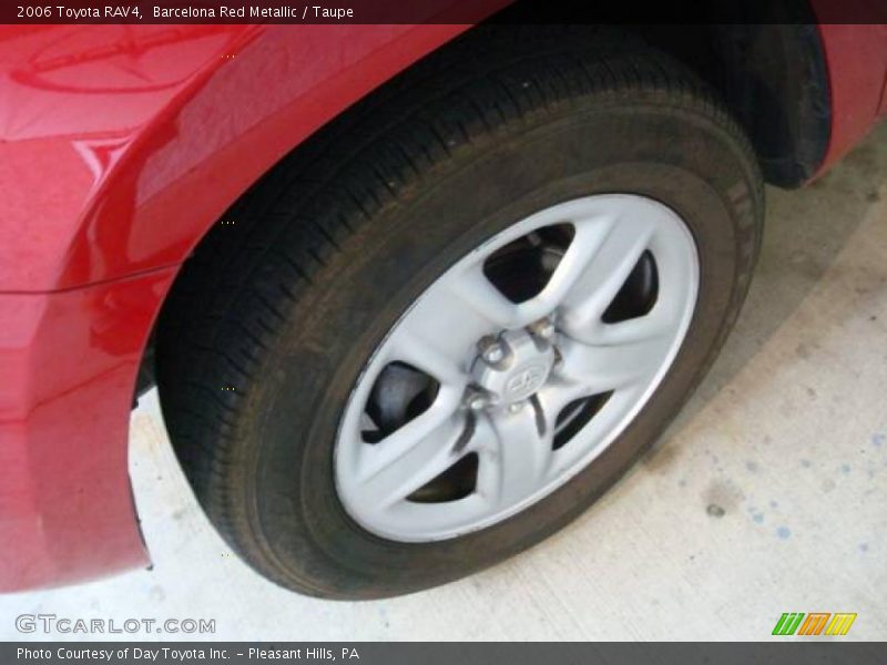 Barcelona Red Metallic / Taupe 2006 Toyota RAV4