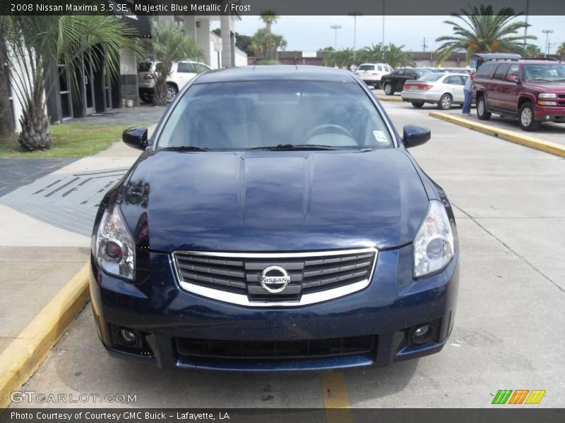 Majestic Blue Metallic / Frost 2008 Nissan Maxima 3.5 SE