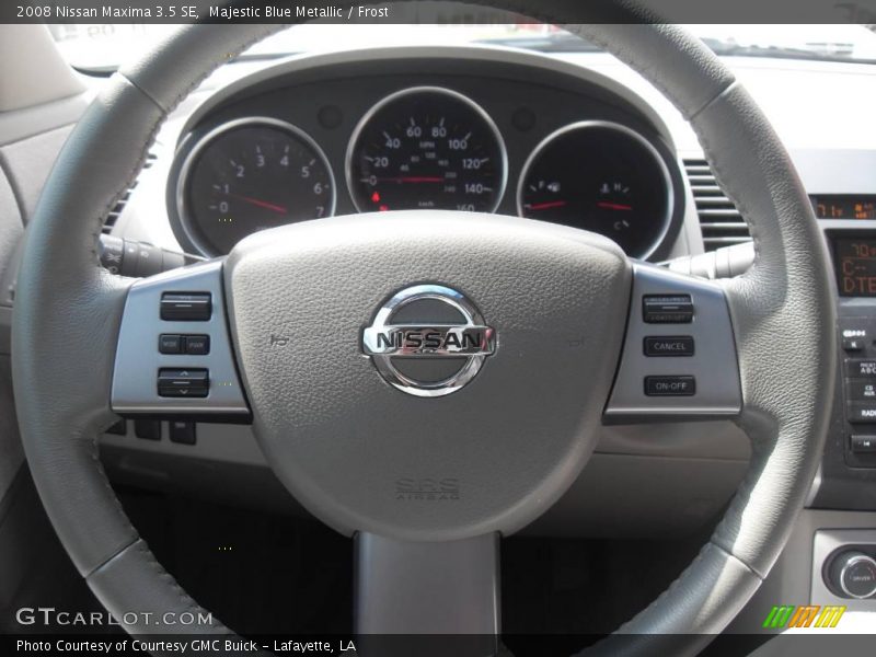Majestic Blue Metallic / Frost 2008 Nissan Maxima 3.5 SE