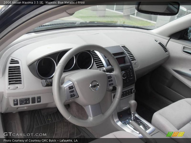 Majestic Blue Metallic / Frost 2008 Nissan Maxima 3.5 SE