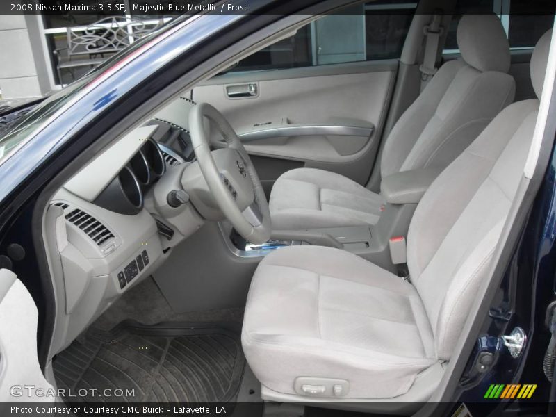 Majestic Blue Metallic / Frost 2008 Nissan Maxima 3.5 SE