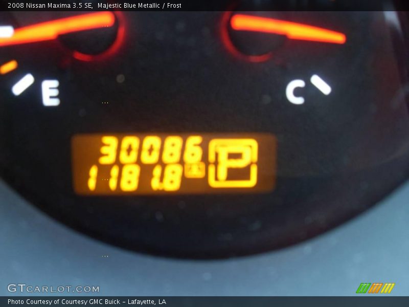 Majestic Blue Metallic / Frost 2008 Nissan Maxima 3.5 SE