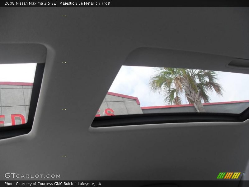 Majestic Blue Metallic / Frost 2008 Nissan Maxima 3.5 SE
