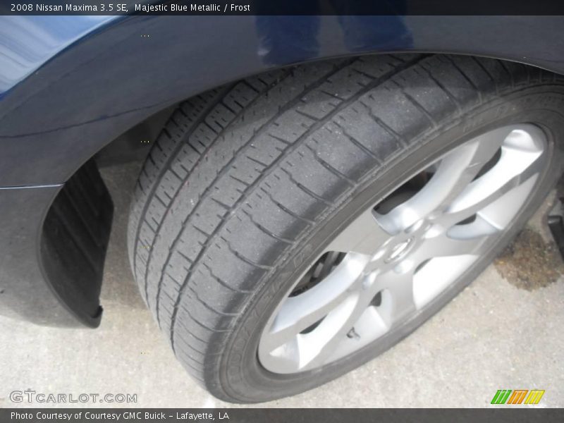 Majestic Blue Metallic / Frost 2008 Nissan Maxima 3.5 SE