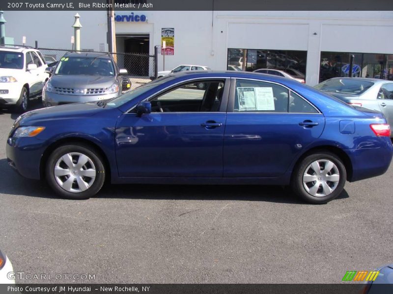 Blue Ribbon Metallic / Ash 2007 Toyota Camry LE