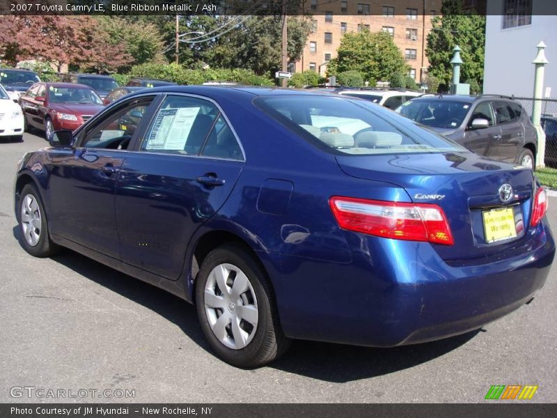 Blue Ribbon Metallic / Ash 2007 Toyota Camry LE