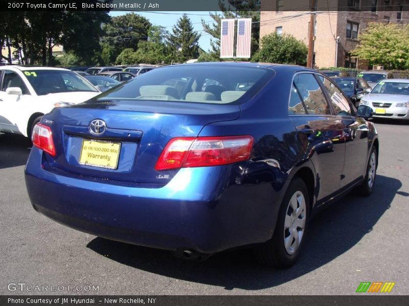 Blue Ribbon Metallic / Ash 2007 Toyota Camry LE