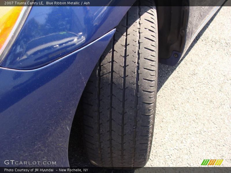 Blue Ribbon Metallic / Ash 2007 Toyota Camry LE