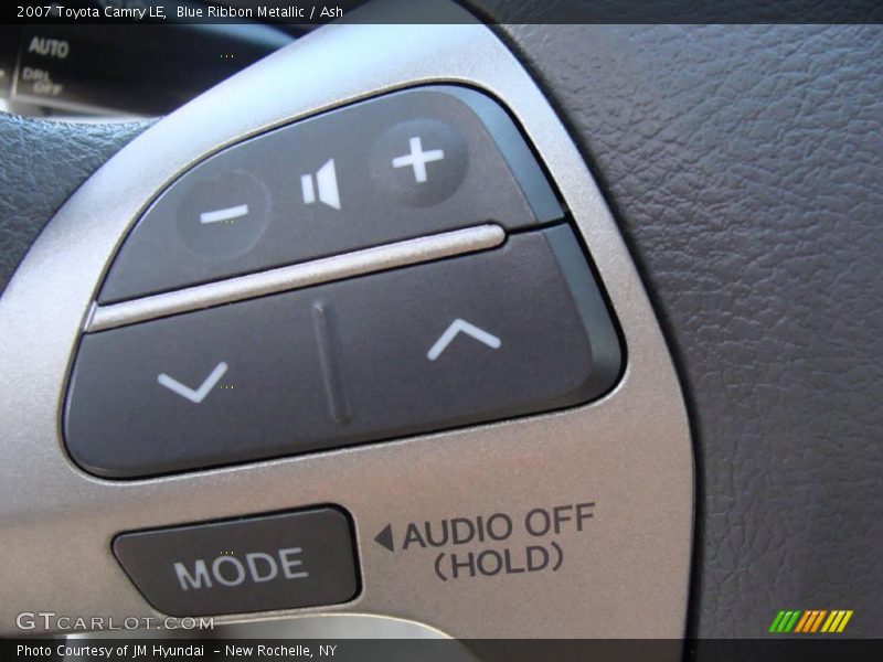 Blue Ribbon Metallic / Ash 2007 Toyota Camry LE