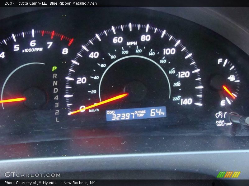 Blue Ribbon Metallic / Ash 2007 Toyota Camry LE