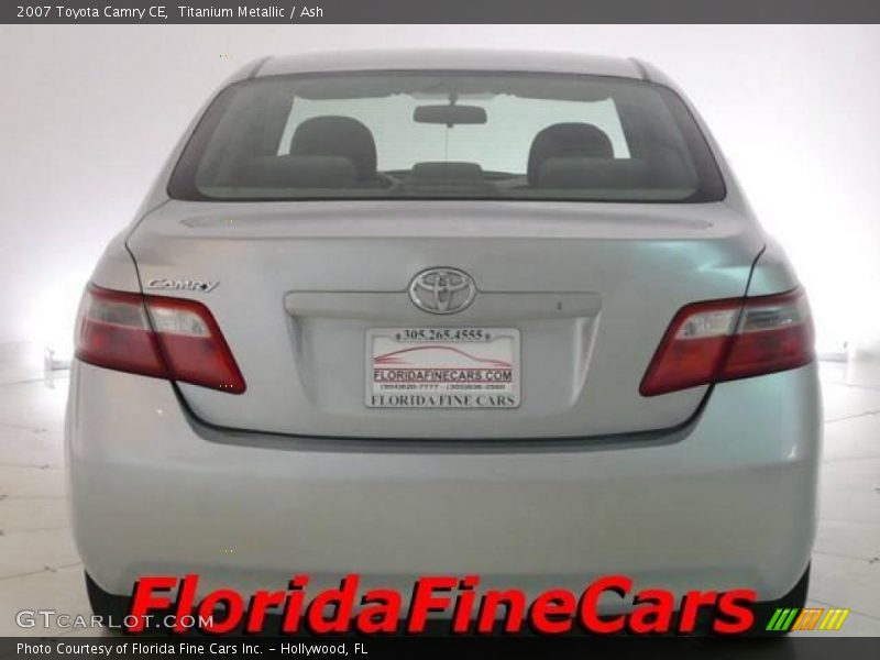 Titanium Metallic / Ash 2007 Toyota Camry CE
