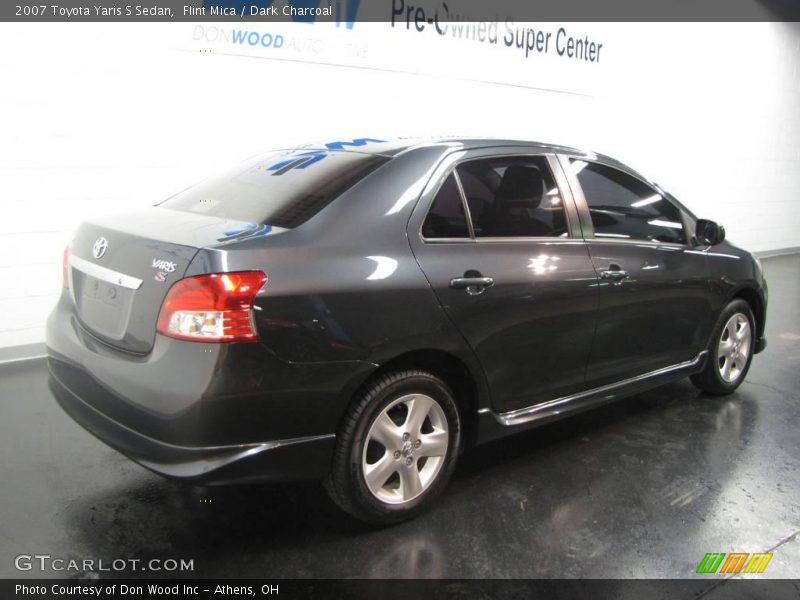 Flint Mica / Dark Charcoal 2007 Toyota Yaris S Sedan
