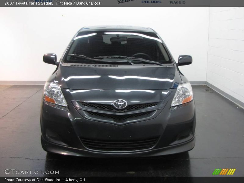Flint Mica / Dark Charcoal 2007 Toyota Yaris S Sedan